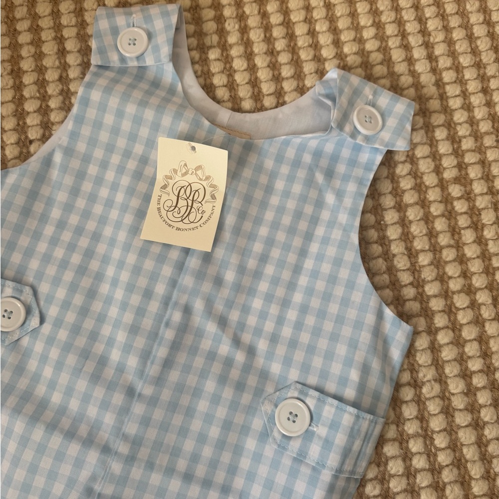 Beaufort Bonnet Gingham Boys Longall